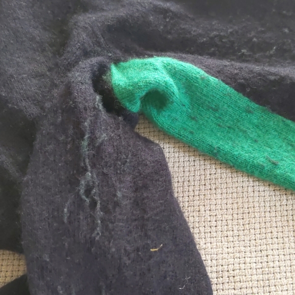 J. Crew Two Tone Sweater - Picture 6 of 8